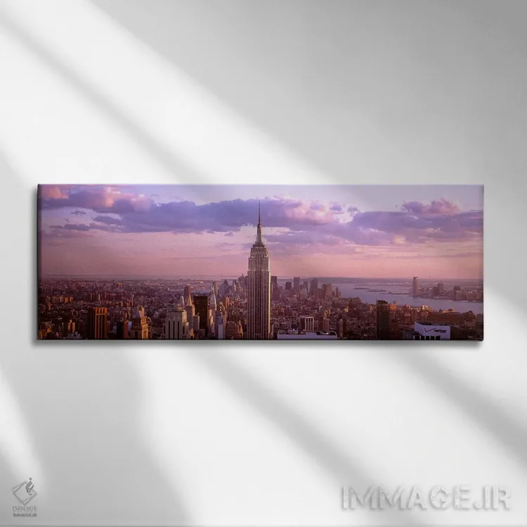 تابلو دکوراتیو Rockefeller Center, Midtown Manhattan, Manhattan, New Y… اثر پانورامیک ایمجز - نمای روبهرو روی دیوار