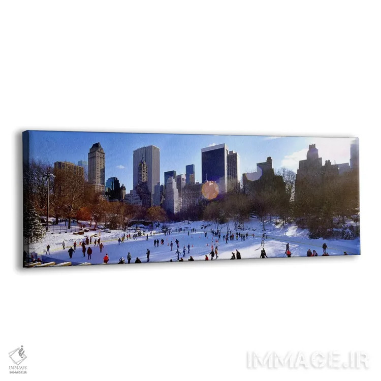 تابلو دکوراتیو Wollman Rink, Central Park, Manhattan, New York City, N… اثر پانورامیک ایمجز - نمای پرسپکتیو محصول