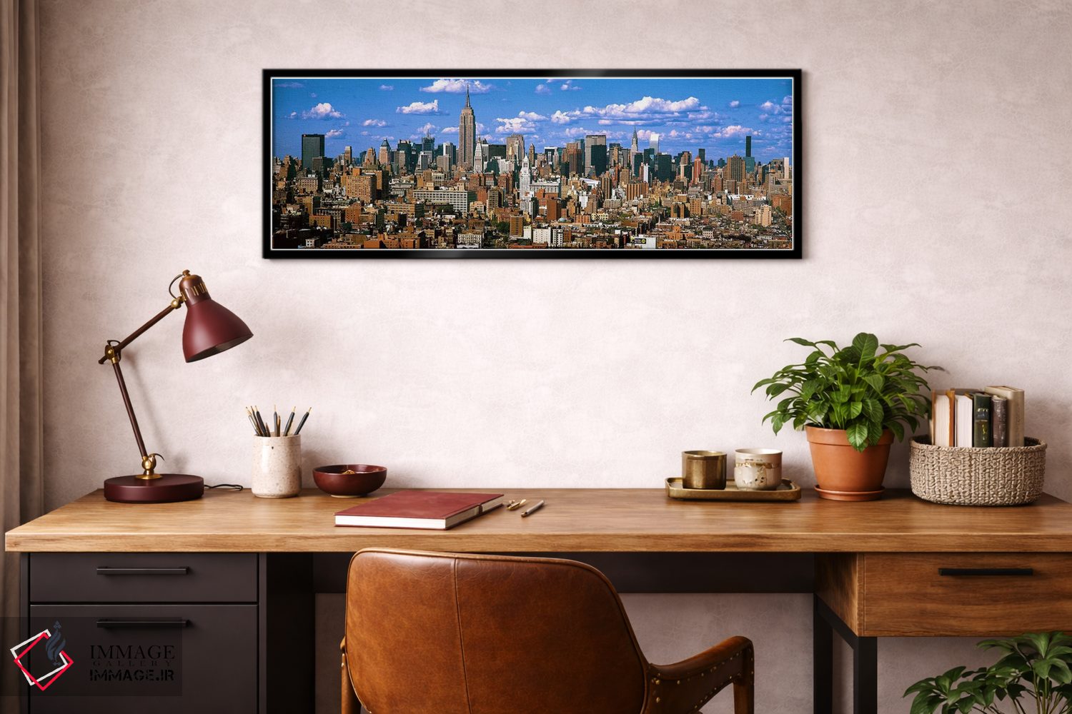 تابلو دکوراتیو Midtown Manhattan, Manhattan, New York City, New York S… اثر پانورامیک ایمجز - D4B