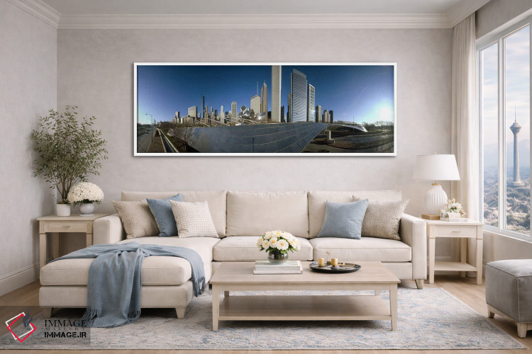تابلو دکوراتیو Millennium Park, Jay Pritzker Pavilion, Lake Shore Driv… اثر پانورامیک ایمجز - D5W