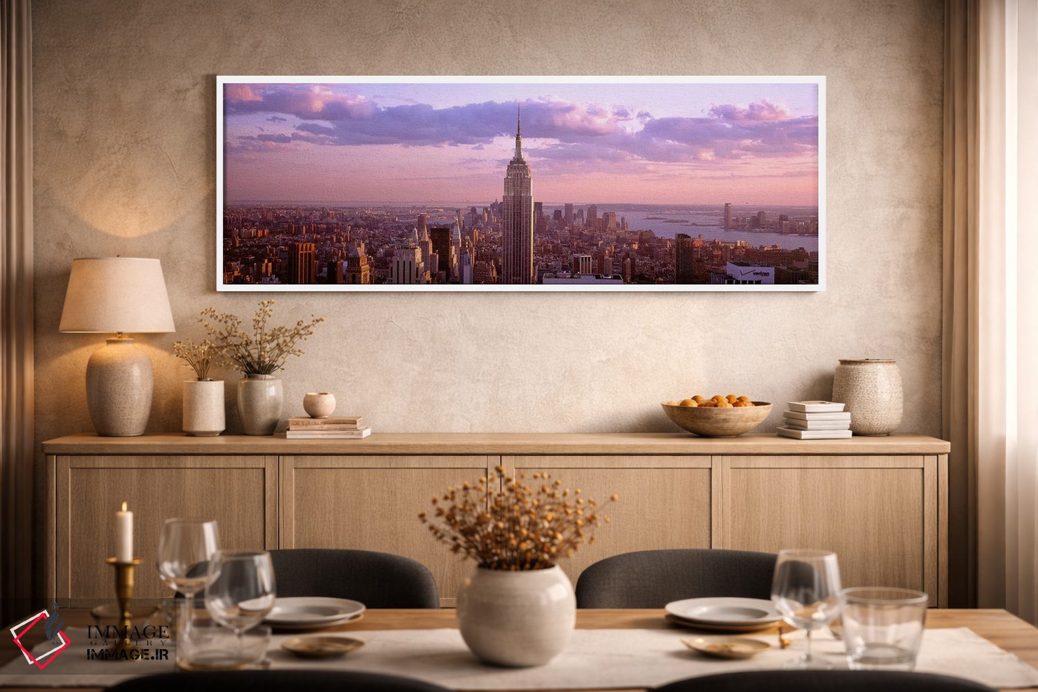 تابلو دکوراتیو Rockefeller Center, Midtown Manhattan, Manhattan, New Y… اثر پانورامیک ایمجز - D2W