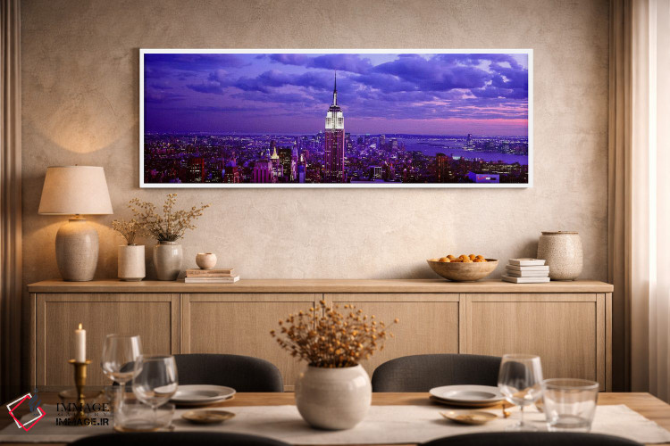 تابلو دکوراتیو Rockefeller Center, Midtown Manhattan, Manhattan, New Y… اثر پانورامیک ایمجز - D2W