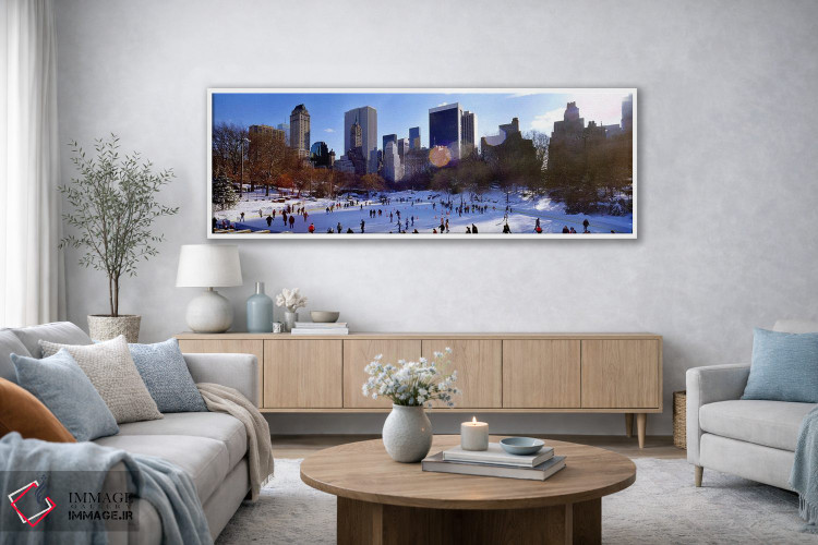 تابلو دکوراتیو Wollman Rink, Central Park, Manhattan, New York City, N… اثر پانورامیک ایمجز - D3W