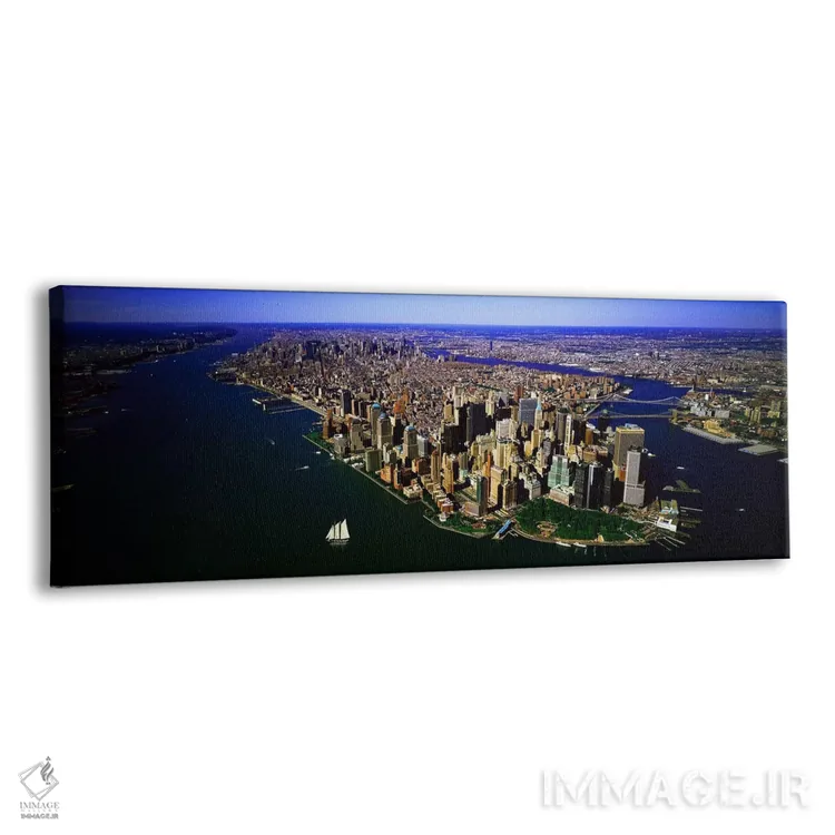 تابلو دکوراتیو New York City, New York State, USA #6,نمای هوایی شهر، ن… اثر پانورامیک ایمجز - نمای پرسپکتیو محصول