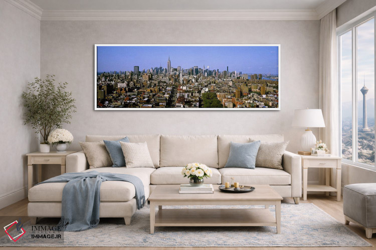 تابلو دکوراتیو New York City, New York State, USA #5,نمای هوایی شهر، ن… اثر پانورامیک ایمجز - D4W