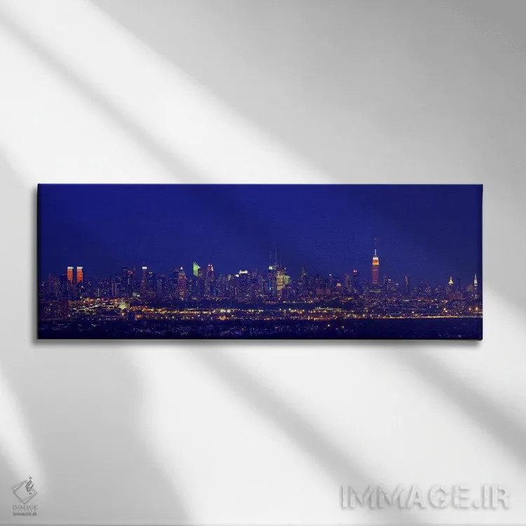 تابلو دکوراتیو Upper Manhattan, Manhattan, New York City, New York Sta… اثر پانورامیک ایمجز - نمای روبهرو روی دیوار