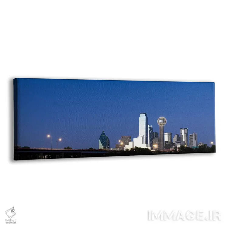 تابلو دکوراتیو Reunion Tower, Dallas, Texas, USA #3,آسمان خراش ها در ش… اثر پانورامیک ایمجز - نمای پرسپکتیو محصول