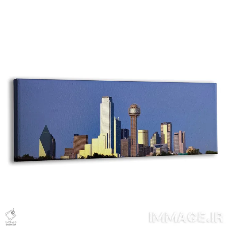 تابلو دکوراتیو Reunion Tower, Dallas, Texas, USA #6,آسمان خراش ها در ش… اثر پانورامیک ایمجز - نمای پرسپکتیو محصول