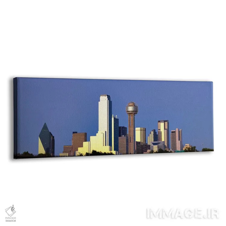 تابلو دکوراتیو Reunion Tower, Dallas, Texas, USA #6,آسمان خراش ها در ش… اثر پانورامیک ایمجز - نمای پرسپکتیو محصول