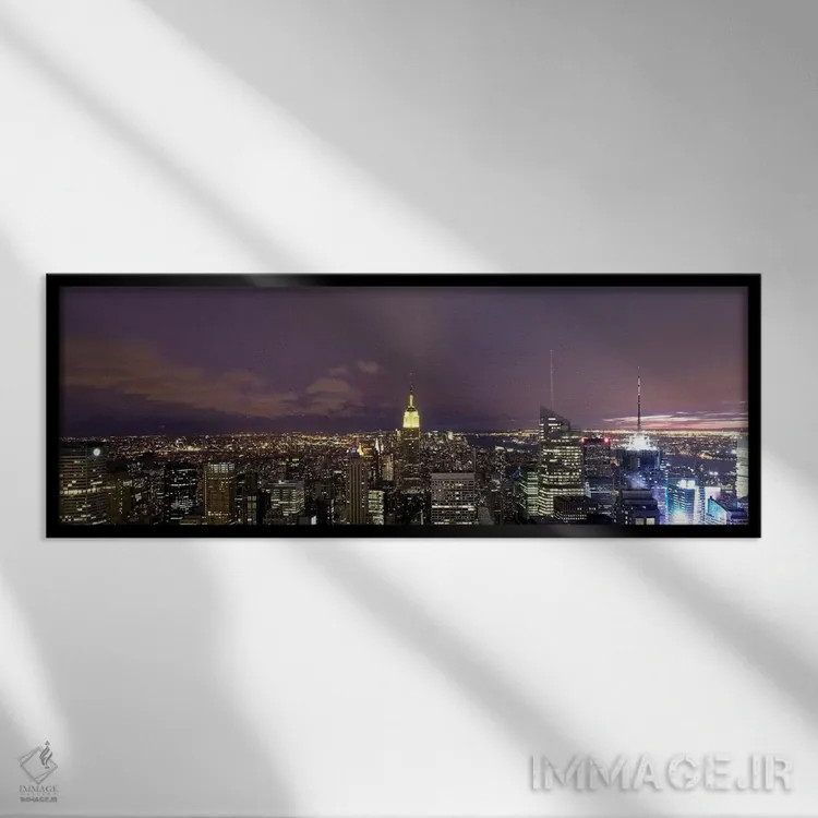 تابلو دکوراتیو Midtown Manhattan, Manhattan, New York City, New York S… اثر پانورامیک ایمجز - نمای قابدار مشکی