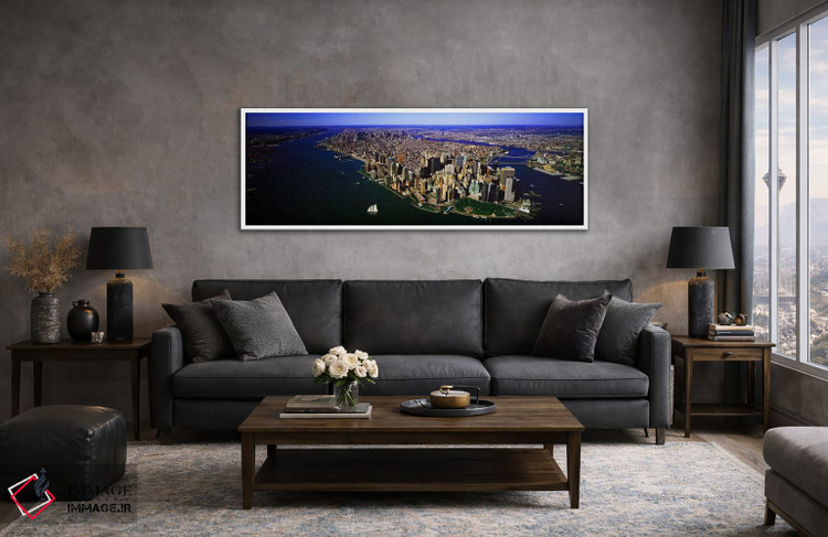 تابلو دکوراتیو New York City, New York State, USA #6,نمای هوایی شهر، ن… اثر پانورامیک ایمجز - D4W