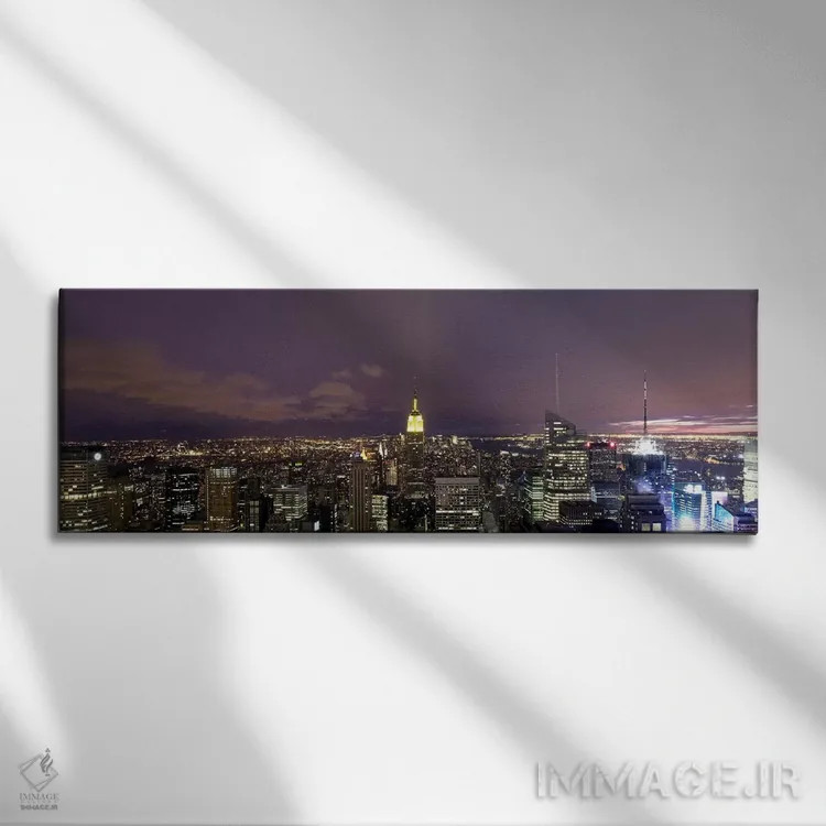 تابلو دکوراتیو Midtown Manhattan, Manhattan, New York City, New York S… اثر پانورامیک ایمجز - نمای روبهرو روی دیوار