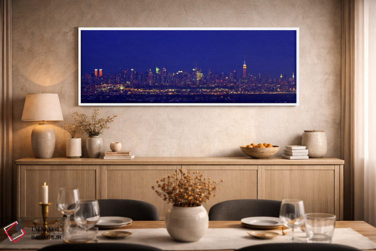 تابلو دکوراتیو Upper Manhattan, Manhattan, New York City, New York Sta… اثر پانورامیک ایمجز - D2W