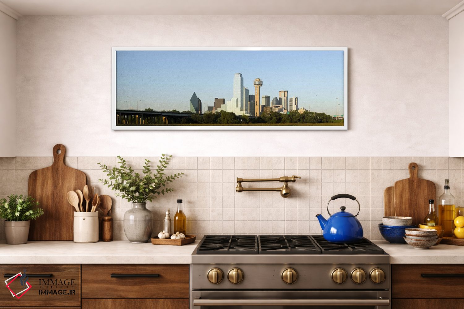 تابلو دکوراتیو Reunion Tower, Dallas, Texas, USA #4,آسمان خراش ها در ش… اثر پانورامیک ایمجز - D1W