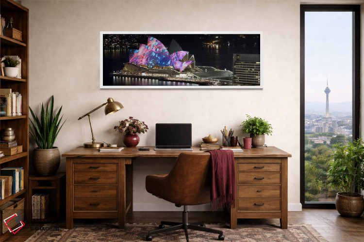تابلو دکوراتیو Sydney Opera House, Sydney, New South Wales, Australia… اثر پانورامیک ایمجز - D1W