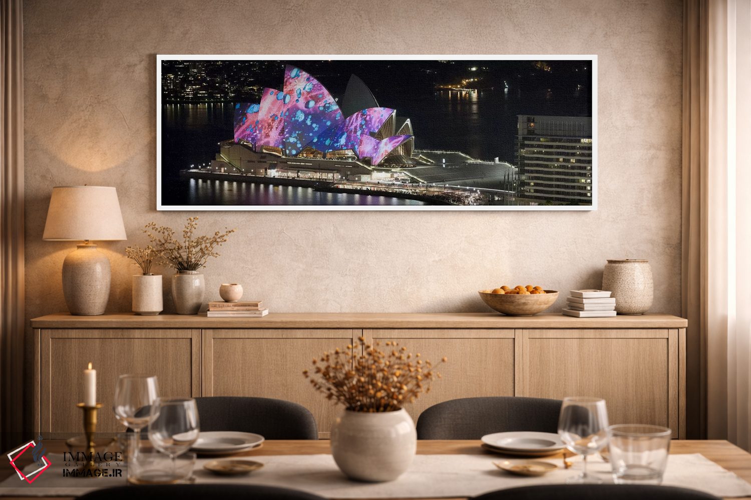 تابلو دکوراتیو Sydney Opera House, Sydney, New South Wales, Australia… اثر پانورامیک ایمجز - D2W