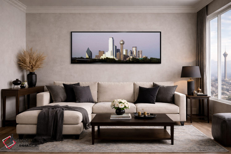 تابلو دکوراتیو Reunion Tower, Dallas, Texas, USA #5,آسمان خراش ها در ش… اثر پانورامیک ایمجز - D4B