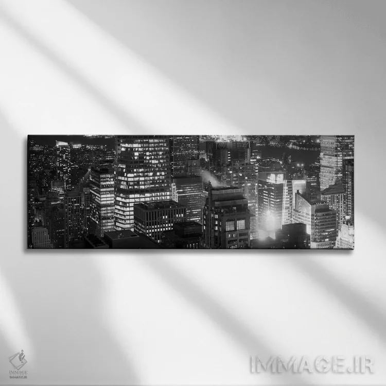 تابلو دکوراتیو Midtown Manhattan, Manhattan, New York City, New York S… اثر پانورامیک ایمجز - نمای روبهرو روی دیوار