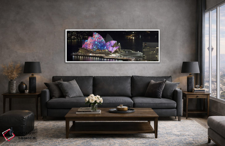 تابلو دکوراتیو Sydney Opera House, Sydney, New South Wales, Australia… اثر پانورامیک ایمجز - D4W