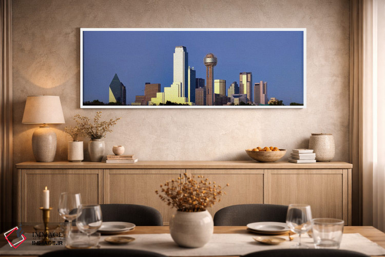 تابلو دکوراتیو Reunion Tower, Dallas, Texas, USA #6,آسمان خراش ها در ش… اثر پانورامیک ایمجز - D1W
