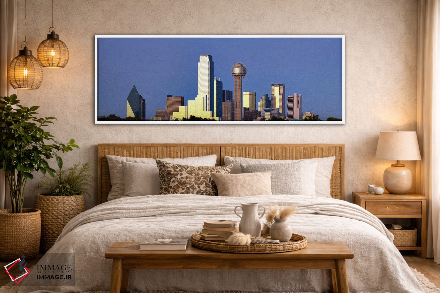 تابلو دکوراتیو Reunion Tower, Dallas, Texas, USA #6,آسمان خراش ها در ش… اثر پانورامیک ایمجز - D5W