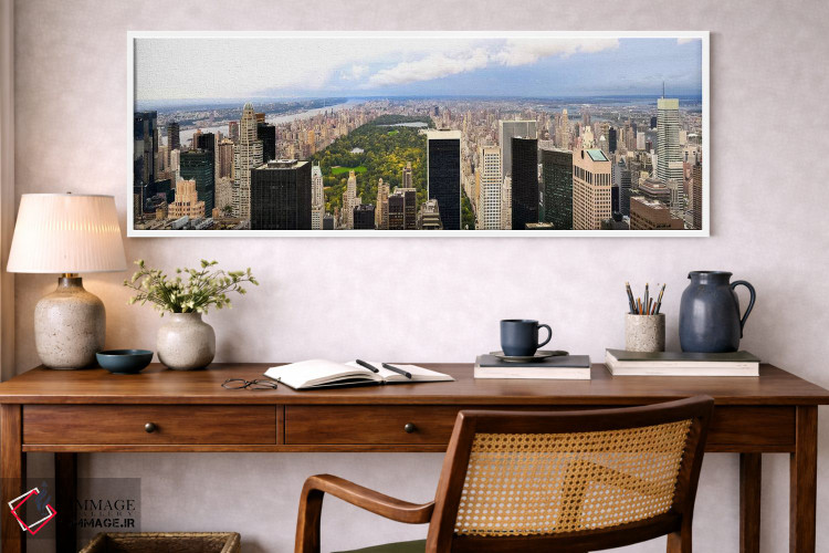 تابلو دکوراتیو Central Park, Upper Manhattan, Manhattan, New York City… اثر پانورامیک ایمجز - D1W