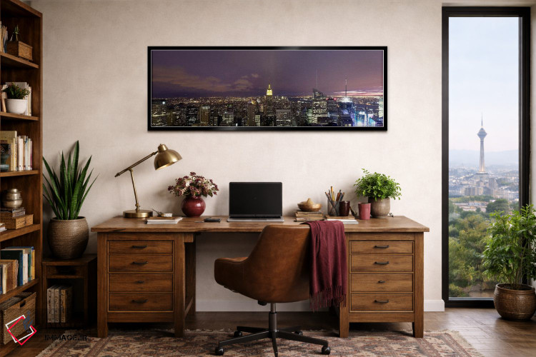 تابلو دکوراتیو Midtown Manhattan, Manhattan, New York City, New York S… اثر پانورامیک ایمجز - D2B