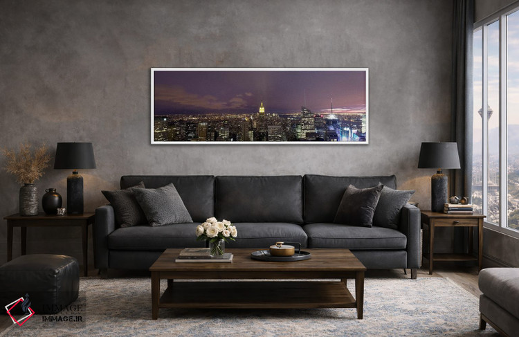 تابلو دکوراتیو Midtown Manhattan, Manhattan, New York City, New York S… اثر پانورامیک ایمجز - D3W