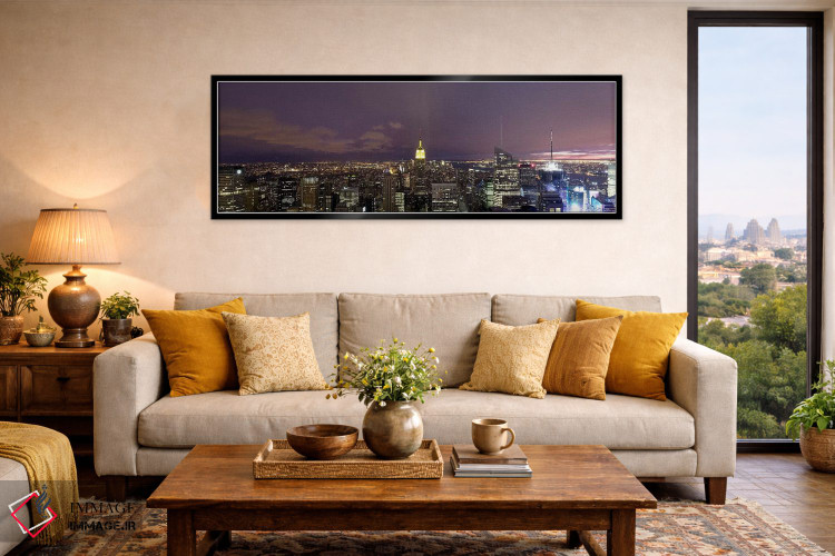 تابلو دکوراتیو Midtown Manhattan, Manhattan, New York City, New York S… اثر پانورامیک ایمجز - D6B