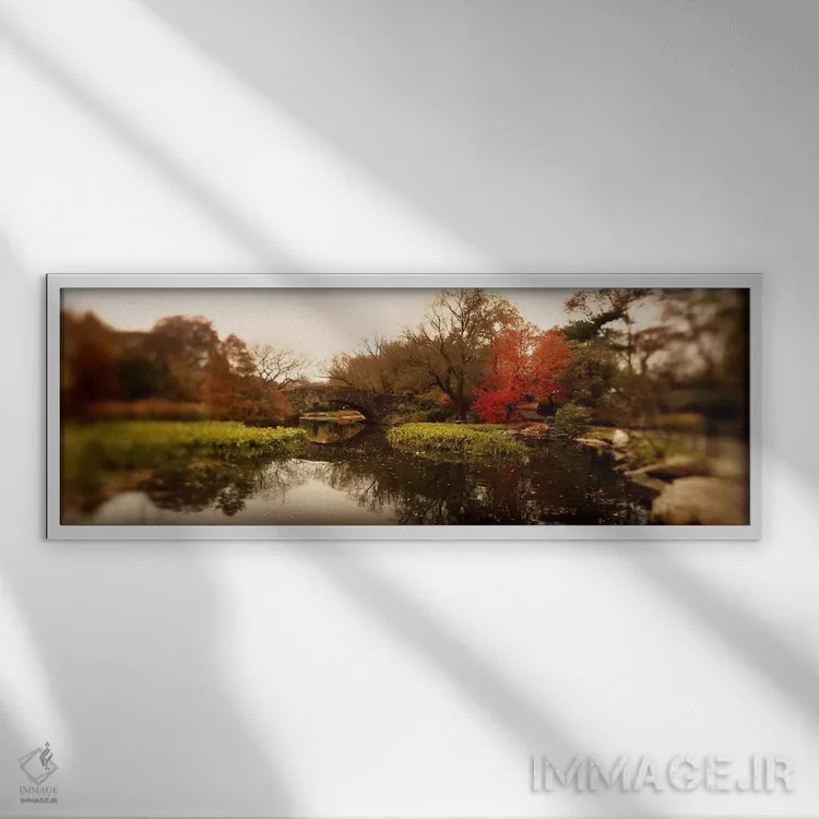 تابلو دکوراتیو Central Park, Manhattan, New York City, New York State… اثر پانورامیک ایمجز - نمای قابدار سفید