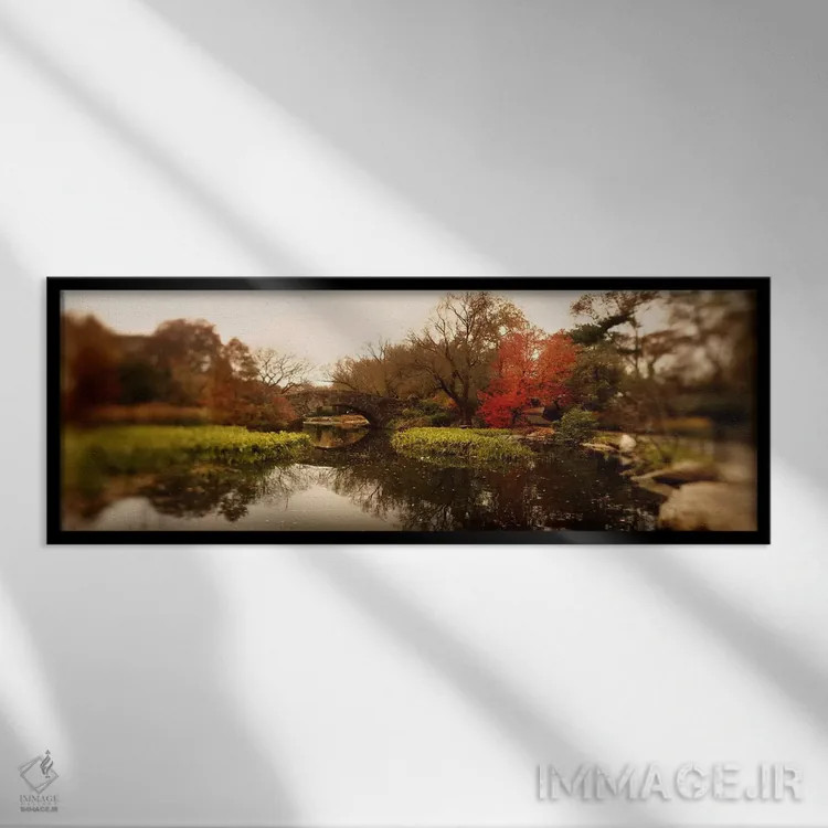تابلو دکوراتیو Central Park, Manhattan, New York City, New York State… اثر پانورامیک ایمجز - نمای قابدار مشکی