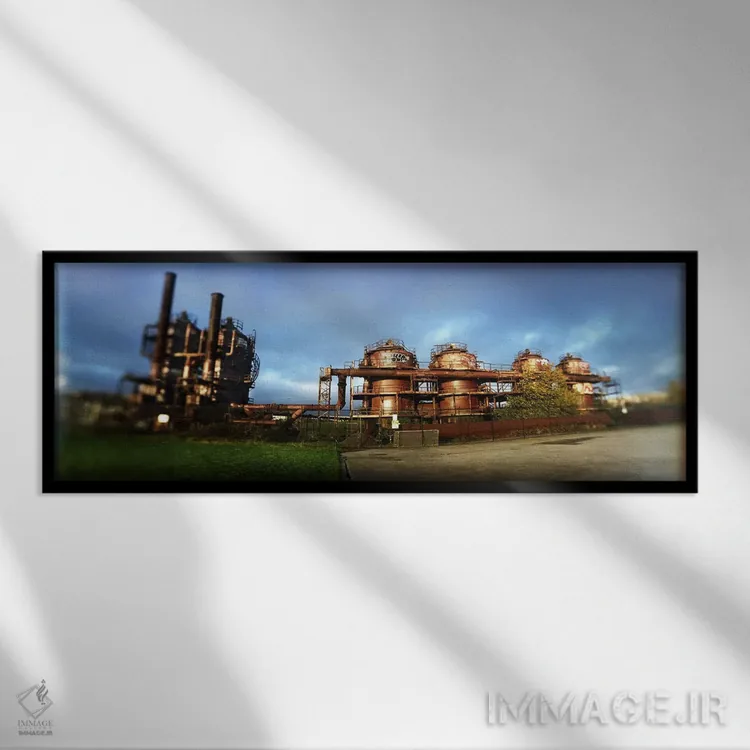 تابلو دکوراتیو Gasworks Park, Seattle, King County, Washington State… اثر پانورامیک ایمجز - نمای قابدار مشکی