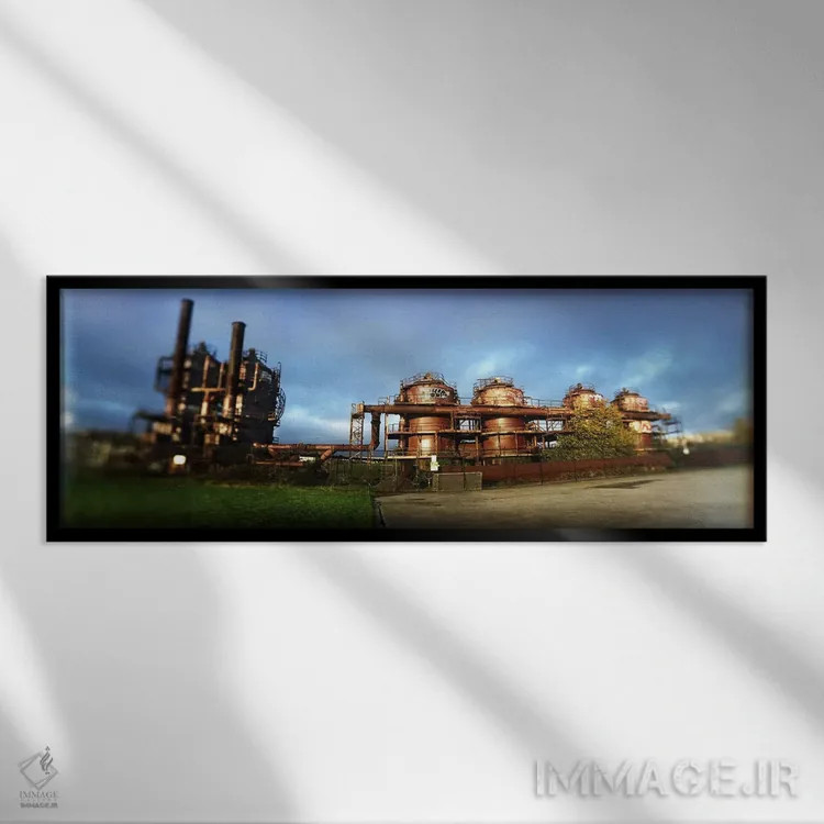 تابلو دکوراتیو Gasworks Park, Seattle, King County, Washington State… اثر پانورامیک ایمجز - نمای قابدار مشکی