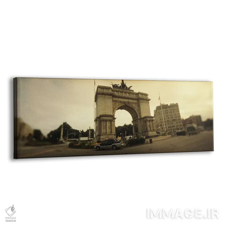 تابلو دکوراتیو Soldiers And Sailors Memorial Arch, Prospect Park, Gran… اثر پانورامیک ایمجز - نمای پرسپکتیو محصول
