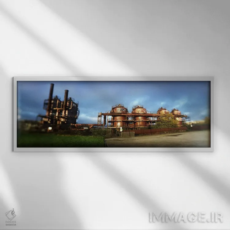 تابلو دکوراتیو Gasworks Park, Seattle, King County, Washington State… اثر پانورامیک ایمجز - نمای قابدار سفید
