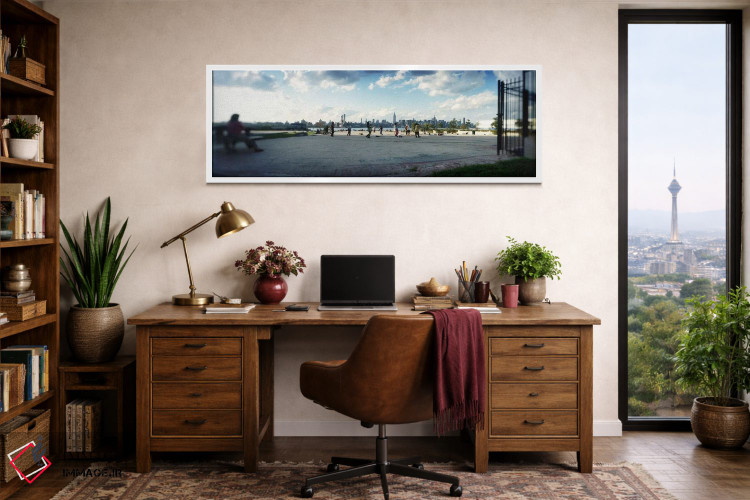 تابلو دکوراتیو East River Park, East River, Williamsburg, Brooklyn, Ne… اثر پانورامیک ایمجز - D1W