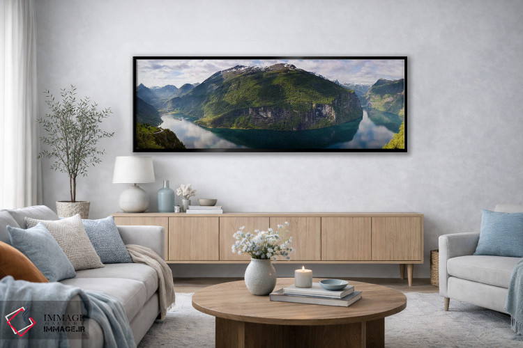 تابلو دکوراتیو Sunnmore, More og Romsdal, Vestlandet, Norway,گرایرانگر… اثر پانورامیک ایمجز - D3B