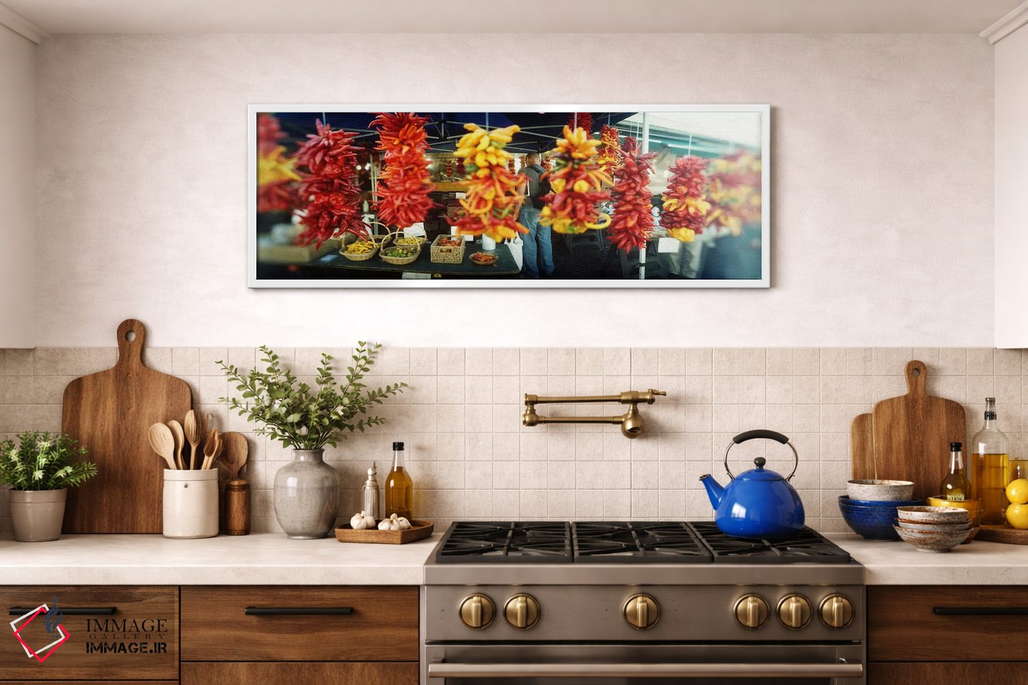 تابلو دکوراتیو Pike Place Market, Seattle, King County, Washington Sta… اثر پانورامیک ایمجز - D1W