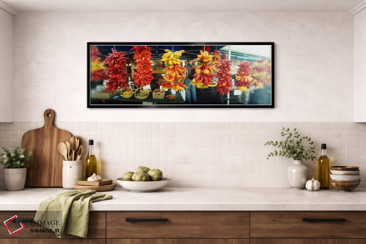 تابلو دکوراتیو Pike Place Market, Seattle, King County, Washington Sta… اثر پانورامیک ایمجز - D2B