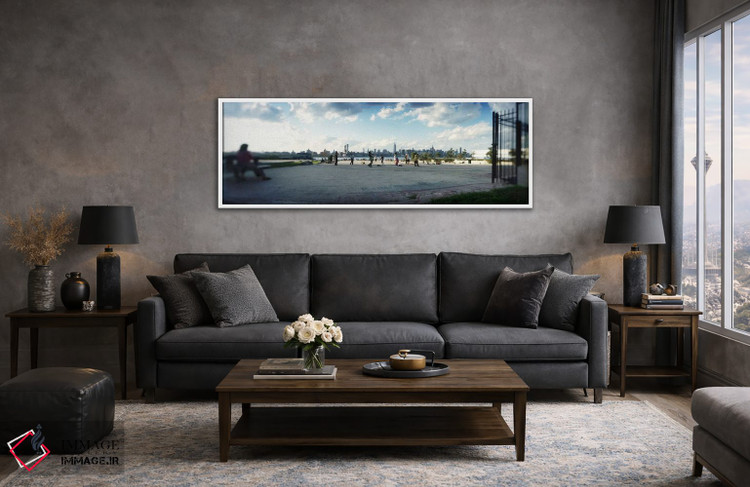 تابلو دکوراتیو East River Park, East River, Williamsburg, Brooklyn, Ne… اثر پانورامیک ایمجز - D4W