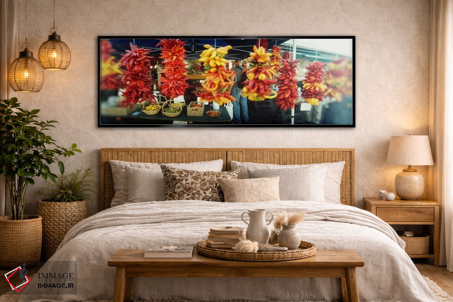 تابلو دکوراتیو Pike Place Market, Seattle, King County, Washington Sta… اثر پانورامیک ایمجز - D6B