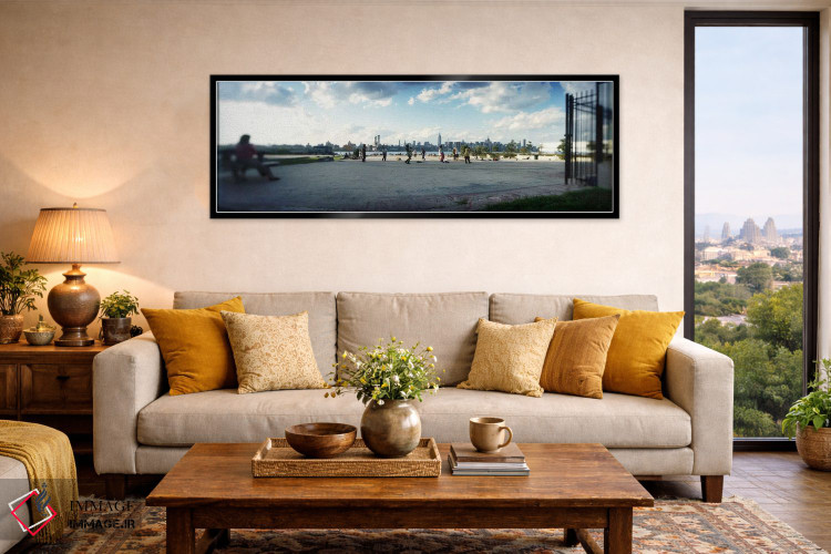 تابلو دکوراتیو East River Park, East River, Williamsburg, Brooklyn, Ne… اثر پانورامیک ایمجز - D6B