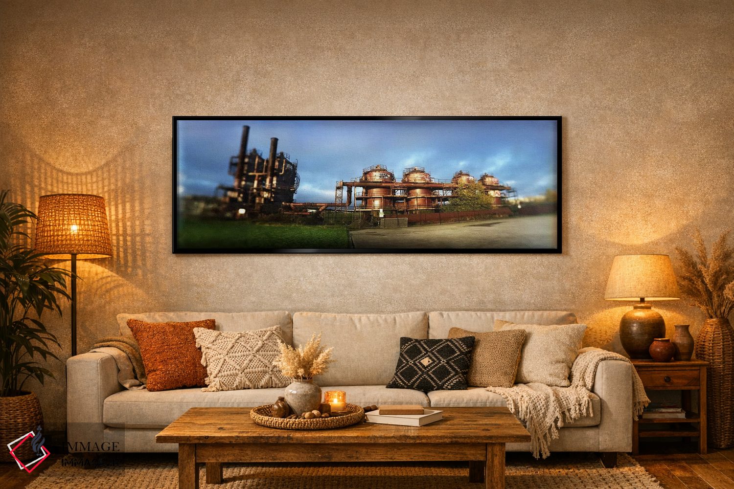 تابلو دکوراتیو Gasworks Park, Seattle, King County, Washington State… اثر پانورامیک ایمجز - D6B