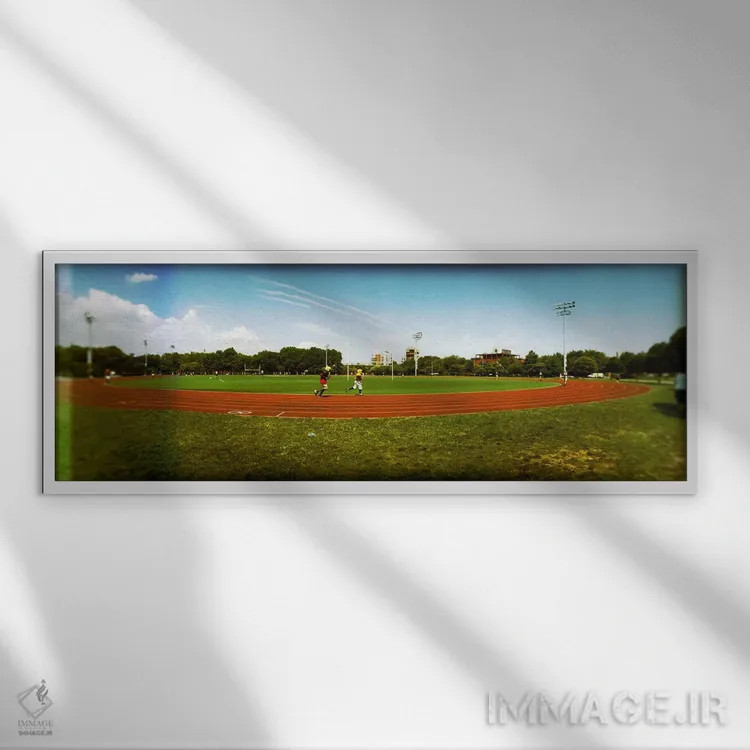 تابلو دکوراتیو McCarren Park, Greenpoint, Brooklyn, New York City, New… اثر پانورامیک ایمجز - نمای قابدار سفید