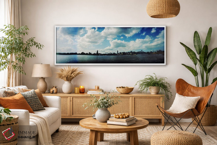 تابلو دکوراتیو East River, Williamsburg, Brooklyn, New York City, New… اثر پانورامیک ایمجز - D2W