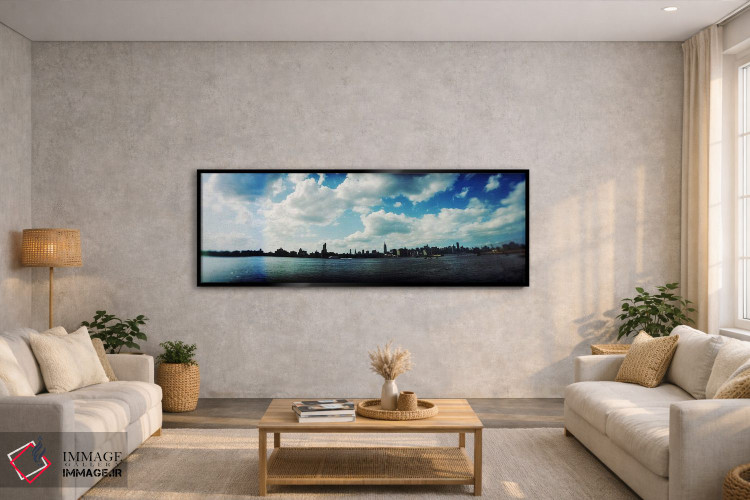 تابلو دکوراتیو East River, Williamsburg, Brooklyn, New York City, New… اثر پانورامیک ایمجز - D5B