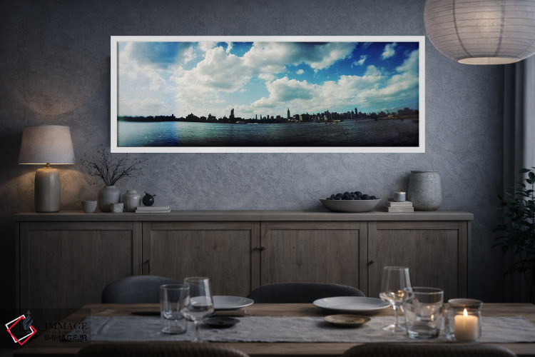 تابلو دکوراتیو East River, Williamsburg, Brooklyn, New York City, New… اثر پانورامیک ایمجز - D4W