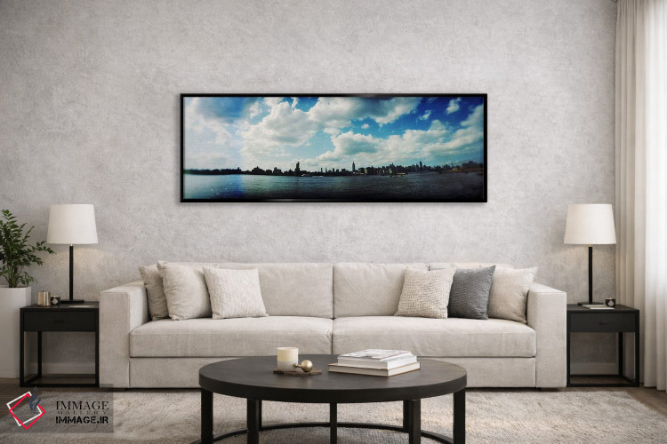تابلو دکوراتیو East River, Williamsburg, Brooklyn, New York City, New… اثر پانورامیک ایمجز - D6B