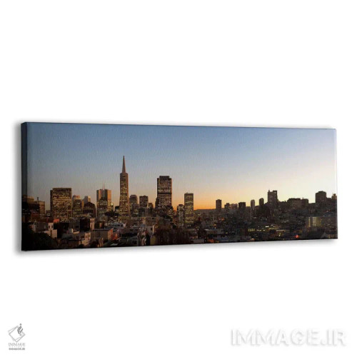 تابلو دکوراتیو Telegraph Hill, San Francisco, California, USA,ساختمان… اثر پانورامیک ایمجز - نمای پرسپکتیو محصول