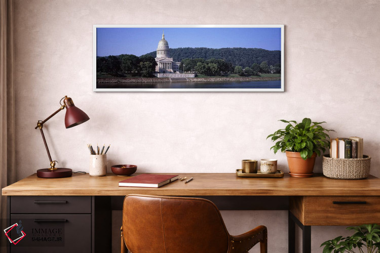 تابلو دکوراتیو Charleston, Kanawha County, West Virginia, USA,کاخ ایال… اثر پانورامیک ایمجز - D3W